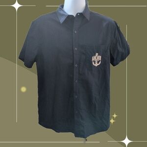 ✨ Rare Anchor Brewing Company Deadstock Button Down Shirt Size L
